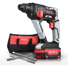 بي اي تي فرشاة لاسلكية 20 فولت 1/2 انش مثقاب مطرقي دوار اس دي اس بلس مع بطارية 3000 مللي امبير في الساعة in Kuwait