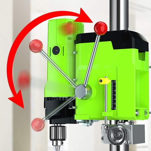 Bench Drill Stand 710W Mini Electric Bench Drilling Machine Drill Chuck 1-13mm, 6-Speed Mini Drill Press Machine with Cast Iron Base, 0-2800RPM, for DIY, Woodworking, Metal, Jewelry Making in Saudi Arabia
