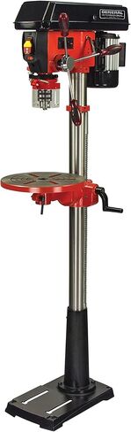 GENERAL INTERNATIONAL 13" Floor Mount Drill Press - 5A 16 Speed Drilling Machine with LED Worklight & 1mw Laser Alignment System - DP2003 in Kuwait