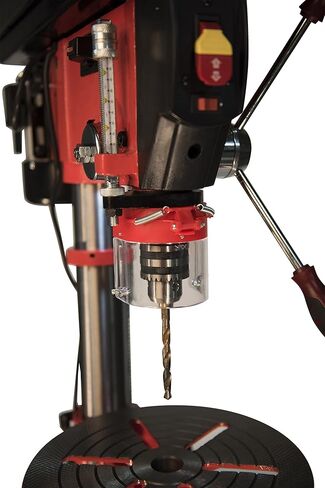 GENERAL INTERNATIONAL 13" Floor Mount Drill Press - 5A 16 Speed Drilling Machine with LED Worklight & 1mw Laser Alignment System - DP2003 in Kuwait