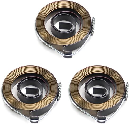MroMax 3 قطع مثقاب ضغط زنبركي، 0.03 بوصة × 0.31 بوصة × 39.37 بوصة مجموعة زنبركية لتغذية الريشة، 0.8 × 8 × 1000 مم، ضغط مثقاب زنبركي فولاذي زنبركي، لمسة نهائية من السواد الكيميائي in Kuwait