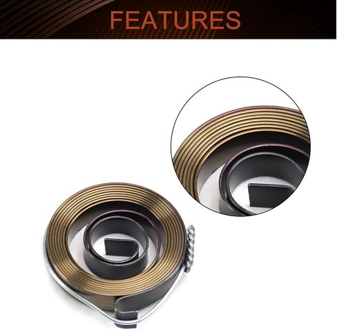 MroMax 3 قطع مثقاب ضغط زنبركي، 0.03 بوصة × 0.31 بوصة × 39.37 بوصة مجموعة زنبركية لتغذية الريشة، 0.8 × 8 × 1000 مم، ضغط مثقاب زنبركي فولاذي زنبركي، لمسة نهائية من السواد الكيميائي in Kuwait