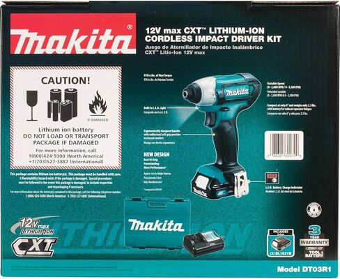 ماكيتا DT03Z 12V max CXT مفك كهربائي لاسلكي، أداة فقط in Kuwait