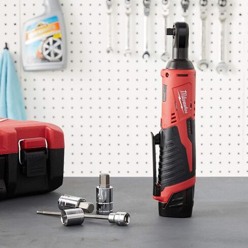 Milwaukee 2457-20 M12 Cordless 3/8" Sub-Compact 35 ft-Lbs 250 RPM Ratchet w/ Variable Speed Trigger in Saudi Arabia