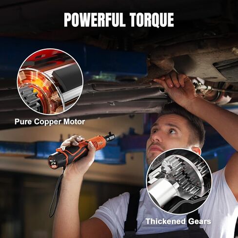 مجموعة مفاتيح ربط السقاطة الكهربائية اللاسلكية MJF، محرك سقاطة كهربائي 400 دورة في الدقيقة 12 فولت مع 13 مقبسًا، بطاريتان ليثيوم أيون بقدرة 2000 مللي أمبير في الساعة وشحن سريع لمدة 60 دقيقة، مشغل سرعة متغيرة in Kuwait