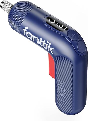 طقم مفك براغي لاسلكي Fanttik 14 قطعة، شاشة رقمية، ليثيوم أيون 2000 مللي أمبير، 1/4 بوصة سداسي، 6 تروس 0.5-6 نانومتر مجموعة مفك براغي كهربائي قابل لإعادة الشحن 3.6 فولت مع كابل USB، LED أمامي، رمادي - NEX L1 Pro in Saudi Arabia