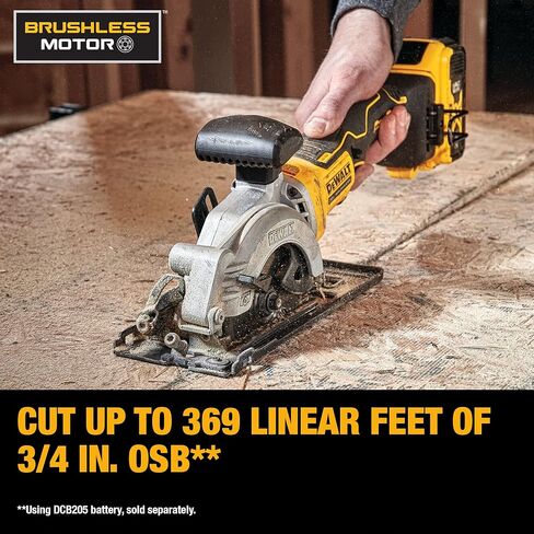 DEWALT ATOMIC 20V MAX* Circular Saw, 4-1/2-Inch, Tool Only (DCS571B) in Saudi Arabia