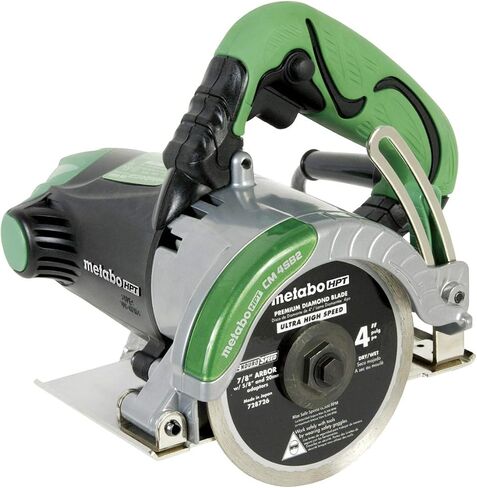 Metabo HPT Masonry Saw | 4-Inch Diamond Blade | Cuts Pavers, Concrete, Tile & More | CM4SB2 in Saudi Arabia