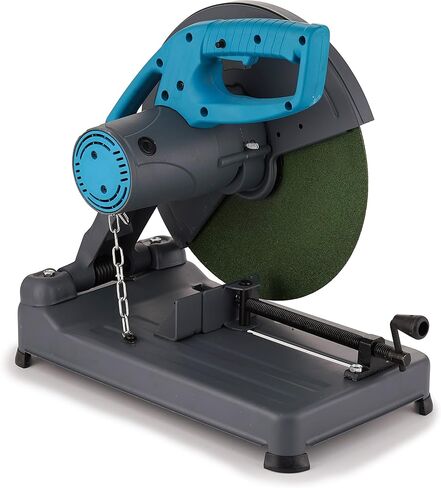 REDLOONG Chop Saw, 15-Amp, 14-Inch Abrasive Cut Off Chop Saw Power Metal-Cutting（With two cutting pieces） in Kuwait