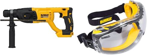 مثقاب مطرقي دوار اكس ار بقوة 20 فولت بحد أقصى بيد شكل D مقاس 1 انش من ديوالت، اداة فقط (Dch133B) in Kuwait