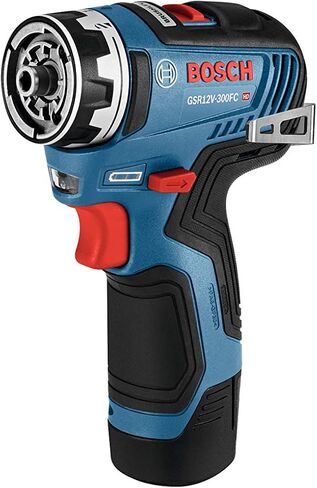 بوش نظام مثقاب/مفك فليكسيكليك 5 في 1 بجهد 12 فولت ماكس اي سي بدون فرش GSR12V-300FCB22 مع بطاريتان 2.0 امبير في الساعة in Kuwait