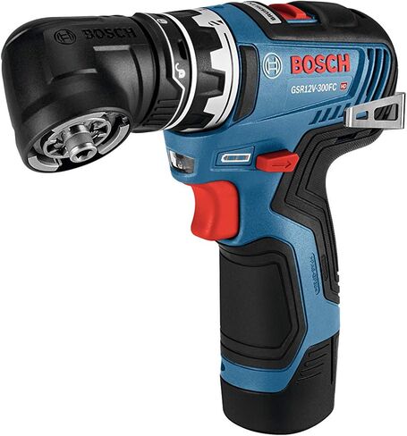 بوش نظام مثقاب/مفك فليكسيكليك 5 في 1 بجهد 12 فولت ماكس اي سي بدون فرش GSR12V-300FCB22 مع بطاريتان 2.0 امبير في الساعة in Kuwait