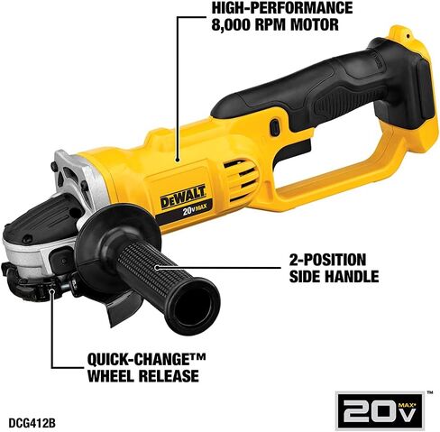 مجموعة أدوات الطاقة DEWALT 20V MAX، مجموعة أدوات كهربائية لاسلكية مكونة من 6 أدوات مع بطارية وشاحن (DCK661D1M1) in Kuwait