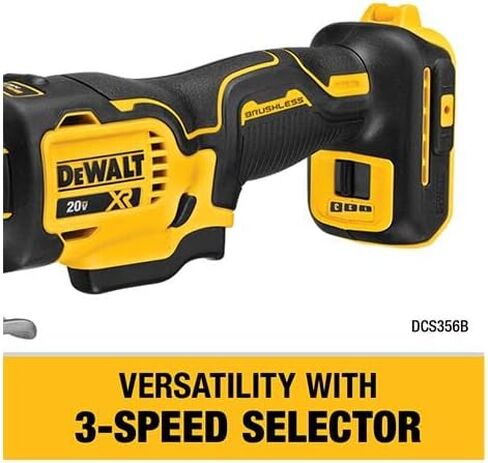 مجموعة أدوات الطاقة DEWALT 20V MAX، مجموعة أدوات كهربائية لاسلكية مكونة من 6 أدوات مع بطارية وشاحن (DCK661D1M1) in Kuwait