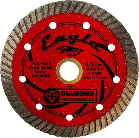 4 1/4" TURBO DRY/WET DIAMOND SAW BLADE (EAGLE) T45P in Saudi Arabia