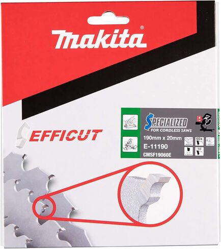 Makita E-11134 7-1/2" 60T Carbide-Tipped Max Efficiency Miter Saw Blade in Saudi Arabia