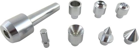 Taytools 468907 8 Piece Set Live Revolving Center MT2 Taper for Woodturning and Wood Lathes in Saudi Arabia