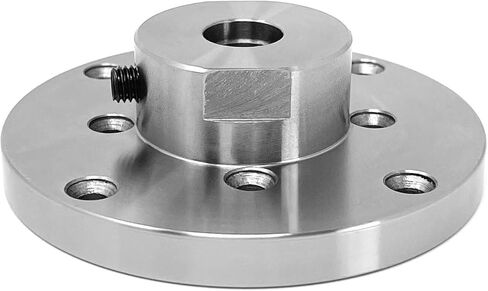 لوحة وجه لمخرطة خشب فولاذية مقاس 4 بوصات، وتجويف عادي مقاس 5/8 بوصة (لتناسب آلات نوع المتاجر) in Kuwait