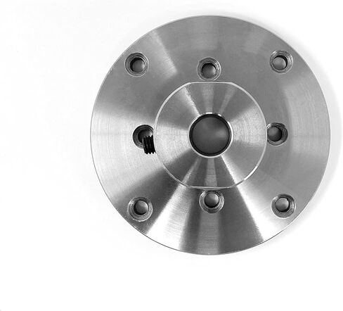 لوحة وجه لمخرطة خشب فولاذية مقاس 4 بوصات، وتجويف عادي مقاس 5/8 بوصة (لتناسب آلات نوع المتاجر) in Kuwait