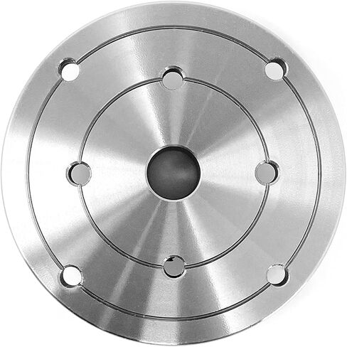 لوحة وجه لمخرطة خشب فولاذية مقاس 4 بوصات، وتجويف عادي مقاس 5/8 بوصة (لتناسب آلات نوع المتاجر) in Kuwait