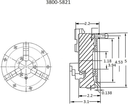 مجموعة رؤوس مقسمة من Vertex (عالمية ونصف عالمية مع فتحات أمامية اختيارية), 3800-5820 in Kuwait
