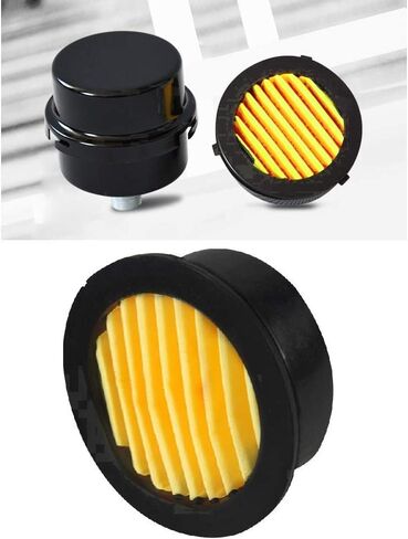 LeuMuas 2pcs Air Compressor Filter Silencer 1/2" Metal Compressor Air Intake Filter Noise Muffler Accessories for Generator, Blowers, Exhaust Ports, 20MM in Kuwait