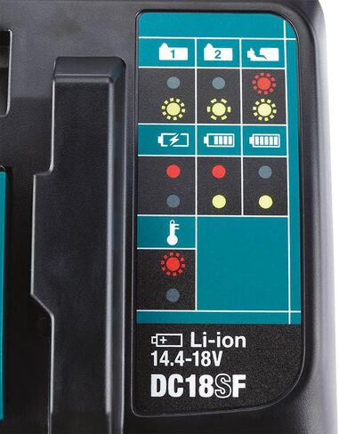 Makita DC18RC 18V LXT® Lithium-Ion Rapid Optimum Charger in Saudi Arabia