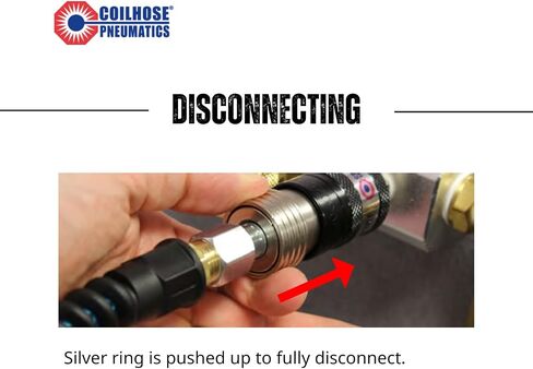 Coilhose Pneumatics 150USE 5-in-1 Automatic Safety Exhaust Coupler, 1/4" Body Size, 1/4" Female NPT in Saudi Arabia
