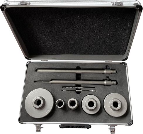 REETAI-FOUR 6Pcs SDS Plus Concrete Hole Saw Kits,Tungsten Carbide Wall Hole Cutter Cement Stone Drill Bit Sets with Connecting Rod for Brick Stone Concrete Cement. in Kuwait