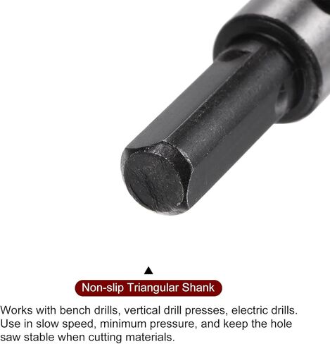 HARFINGTON 5pcs Hole Saw Kits 16mm 18mm 20mm 25mm 32mm High Speed Steel (HSS) Drill Bits Set Cutters for Stainless Steel Aluminum Alloy Plastic in Saudi Arabia
