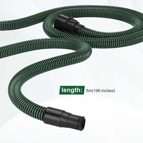 Dust Extractor Hose for Festool Vacuum Suction Hose D27/32x3,5m, Compatible with Festool CT 26/36/48 CT 15/25 CT MINI and CT MIDI from 2019 onwards Dust Extractor vacuum hose sander 2 Year Warranty in Kuwait