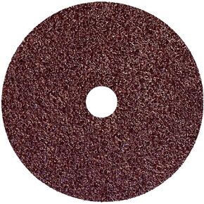 Weiler 59493 Wolverine Aluminum Oxide Resin Fiber Sanding & Grinding Disc, 4" Diameter, 50 Grit, 5/8" Arbor Hole (Pack of 25) in Kuwait