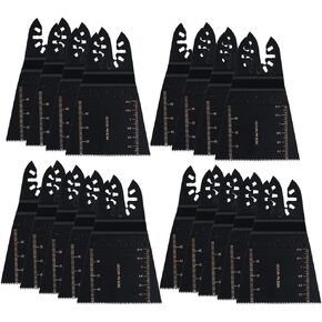 Precision Wide Segmented Wood/Plastic/Soft-Metal Oscillating Multi Tool Saw Blades Replacement for Fein Multimaster Bosch Craftsman Dremel and More (18 Pack) in Saudi Arabia
