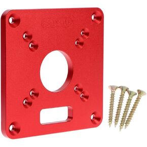 PIAOPIAONIU 1 Pcs Universal Aluminum Router Table Insert Plate Trimming Machine Flip Board for Woodworking Benches Router Table Plate in Kuwait