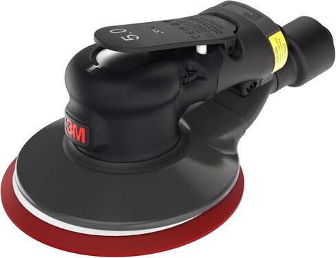 3M Pneumatic Random Orbital Sander, 88937, 5 in, Non-Vacuum, 3/16 in Orbit, Lightweight and Comfortable, 12000 RPM, .28 HP (209W) Motor, Variable Speed in Saudi Arabia