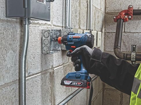 BOSCH GXL18V-496B22 18V 4-Tool Combo Kit with Compact Tough 1/2 In. Drill/Driver, Two-In-One 1/4 In. and 1/2 In. Bit/Socket Impact Driver, Compact Reciprocating Saw, LED Worklight and 2 Ah Batteries in Saudi Arabia