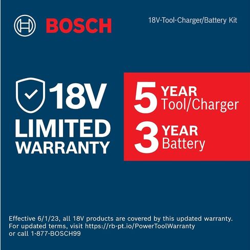 BOSCH GXL18V-496B22 18V 4-Tool Combo Kit with Compact Tough 1/2 In. Drill/Driver, Two-In-One 1/4 In. and 1/2 In. Bit/Socket Impact Driver, Compact Reciprocating Saw, LED Worklight and 2 Ah Batteries in Saudi Arabia