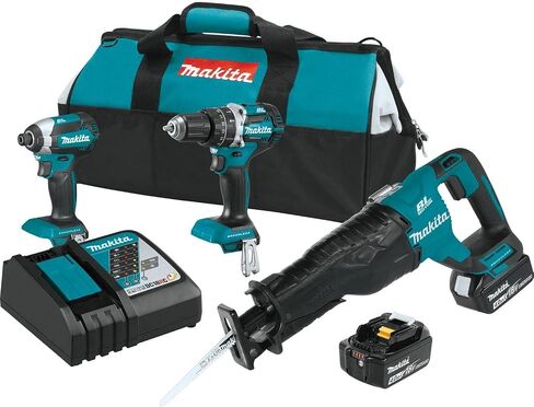 Makita XT328M 4.0 Ah 18V LXT Lithium-Ion Brushless Cordless Combo Kit, 3 Piece in Kuwait