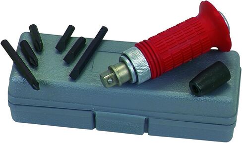1/2 inch Impact Screwdriver Set with Case and Phillips and slotted bits with 1-3/8" and 15/16" shanks (six bits total) in Saudi Arabia