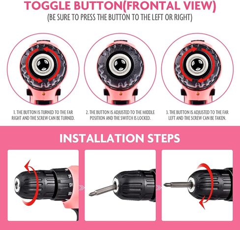 jar-owl Power Tools Combo Kit With 16.8V Cordless Drill for 48 Accessories Home Cordless Repair Kit Tool Set in Saudi Arabia