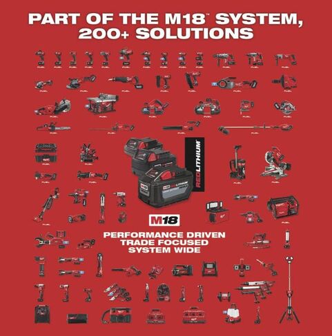 Milwaukee M18 Li-Ion Cordless Compact Electric Drill Driver — Tool Only, 1/2in. Keyless Chuck, 500 In./Lbs. Torque, 1800 RPM in Saudi Arabia