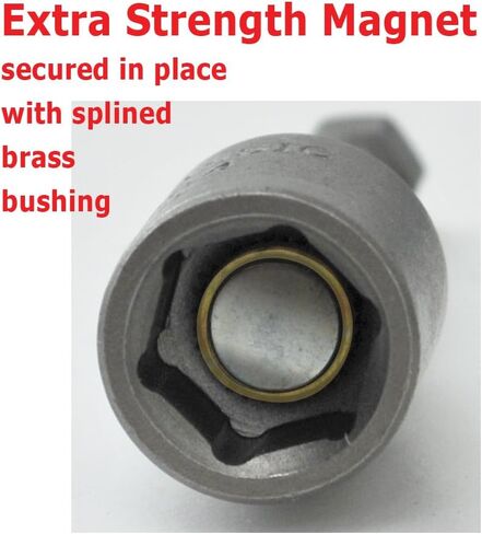IVY Classic 45957 9/16" x 2-9/16" Magnetic Nut Setter, Impact Plus, 40-Pack in Saudi Arabia