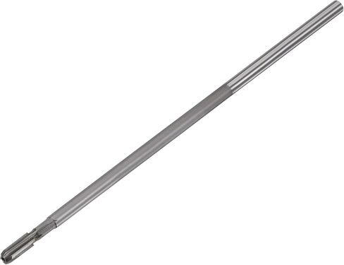 uxcell 8mm Chucking Reamer High Speed Steel Carbide Tip H7, 12" (300mm) Length Lathe Machine Reamer Straight Flute, Milling Tool for Metal Copper in Kuwait