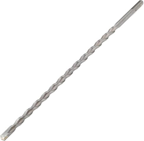 Utoolmart 12mm x 350mm Carbide Tipped Rotary Hammer Bit | 9mm Round Shank for SDS Impact Drill, Anti-Slip Flute for Fast Dust Removal, Masonry Drill Bit for Concrete, Brick and Stone in Kuwait