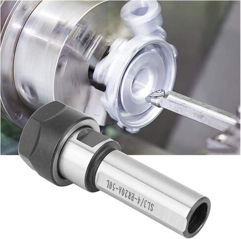 MSEURO Milling Extension Rod C3/4 ER20A-50L Chuck Holder Clamping Range 1-13mm in Kuwait