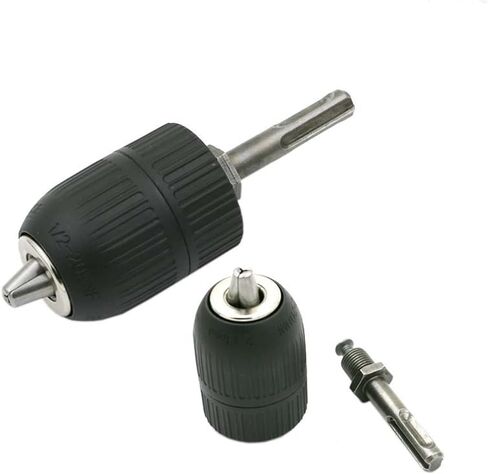 MSEURO SDS Electric Hammer Conversion Electric Drill Hand-Tight Chuck 2-13MM Drill Chuck Electric Drill Chuck Three-Jaw Chuck in Kuwait