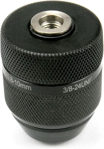 MSEURO 3/8-24UNF Thread 0.8mm-10mm Keyless Metal Drill Chuck Quick Change Adapter for Rotary Hammer Hand Electric Hammer Drill in Kuwait