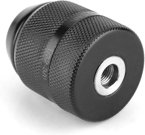 MSEURO 3/8-24UNF Thread 0.8mm-10mm Keyless Metal Drill Chuck Quick Change Adapter for Rotary Hammer Hand Electric Hammer Drill in Kuwait