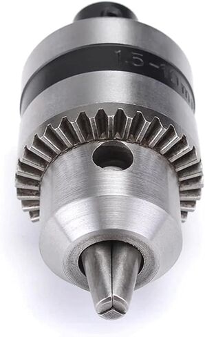 MSEURO 1.5-10mm Electric Drill Chuck with 5mm Steel Shaft Mount B12 Inner Hole Drill Chuck Adapter in Kuwait