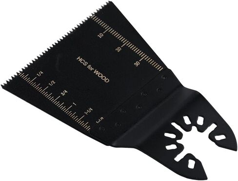 HIFROM Precision Wide Segmented Wood/Plastic/Soft-Metal Oscillating Multi Tool Saw Blades replacement for Fein Multimaster Bosch Craftsman Dremel and more (12 Pack) in Saudi Arabia